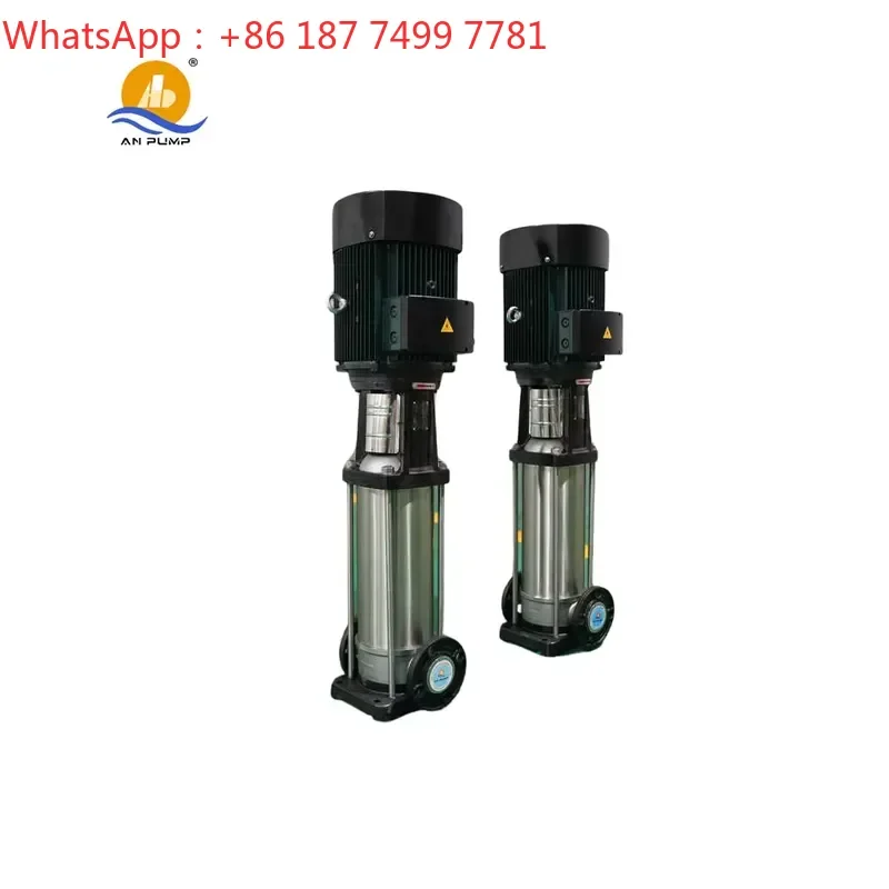 custom Vertical Multistage Centrifugal Pump SS304 Wetted Parts VFD Constant Pressure Booster for High Rise Building Factory