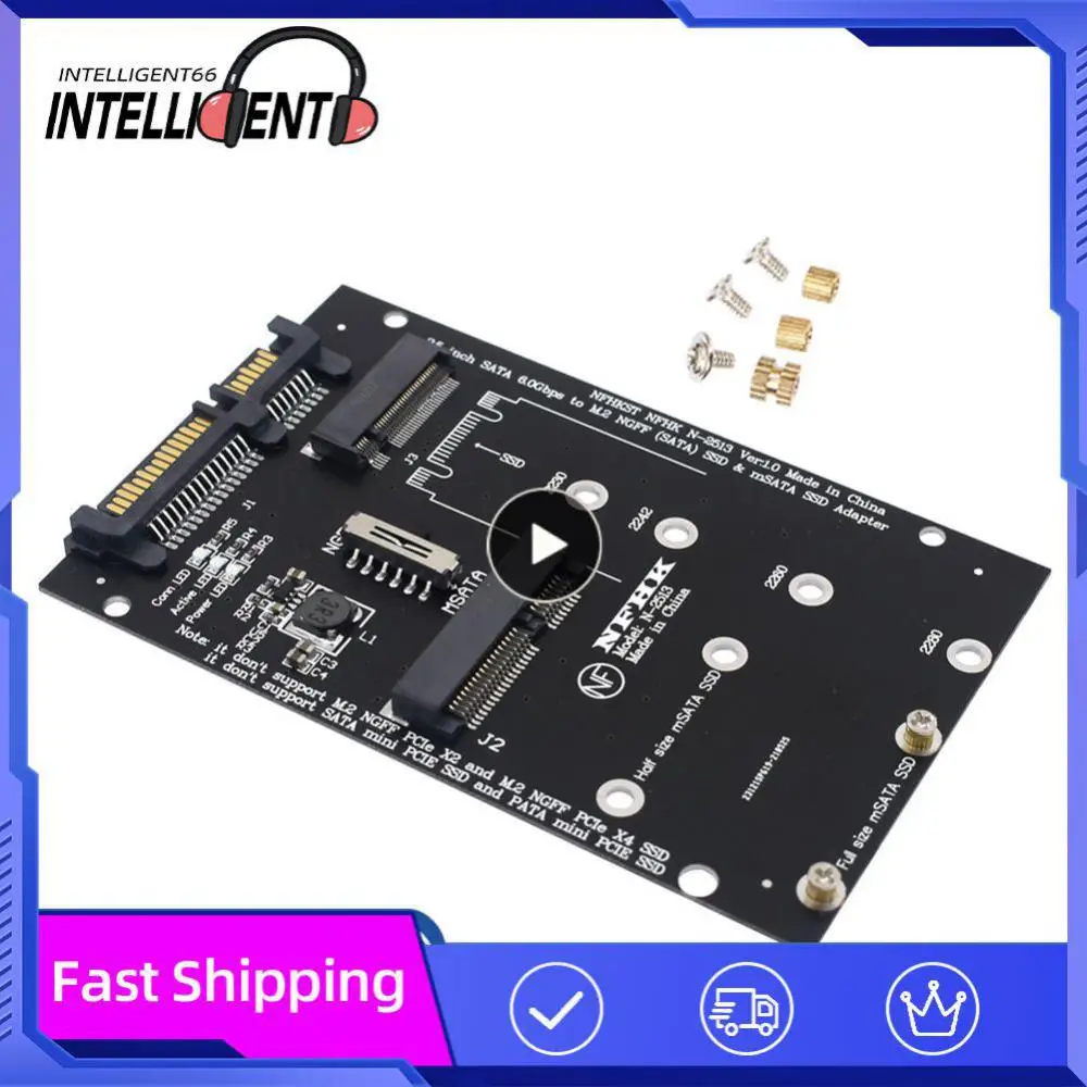 M.2 SSD To 2.5“ SATA NVMe M.2 NGFF SSD To SFF-8639 Adapter Converter