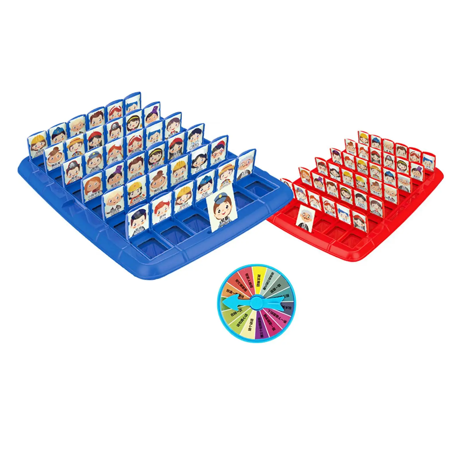 Guessing Who Game Novelty Classic Educational Reasoning Game Board Game for Children Party Prop Gifts Travel Games Girls