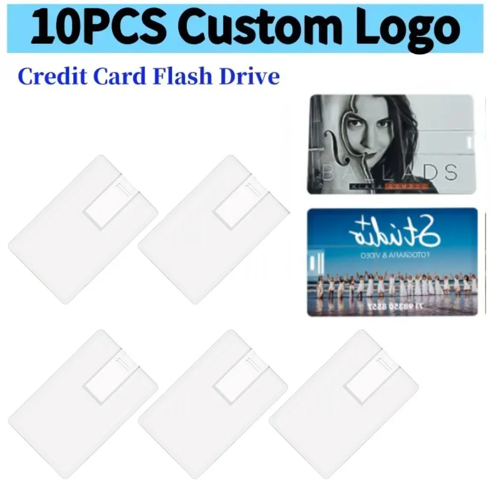 

10 шт./лот USB-флеш-накопитель 2.0 в форме кредитной карты, реальная емкость 4 ГБ, 8 ГБ, 16 ГБ, 32 ГБ, 64 ГБ, флешка-карта, U-диск