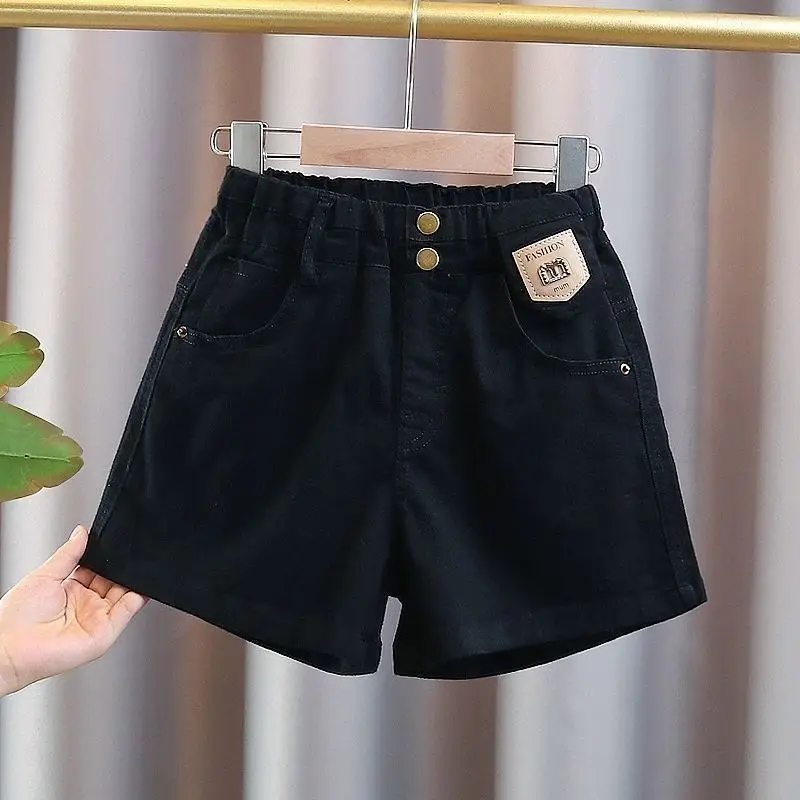 2026 New Kids' Girls' Loose Casual Summer Shorts Korean Style Sportswear Athletic Shorts