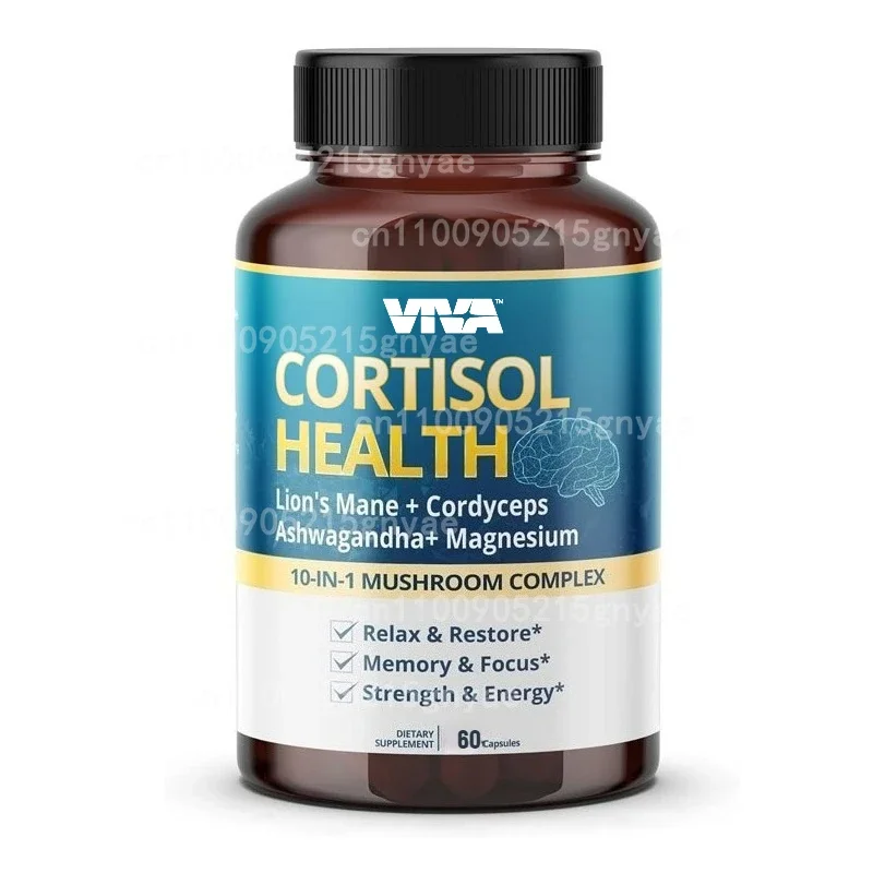 

Pure Cordyceps Mushroom Supplement, 60 Capsules, Cordyceps Mushrooms, Immune Function Support, Enhance Energy and Endurance