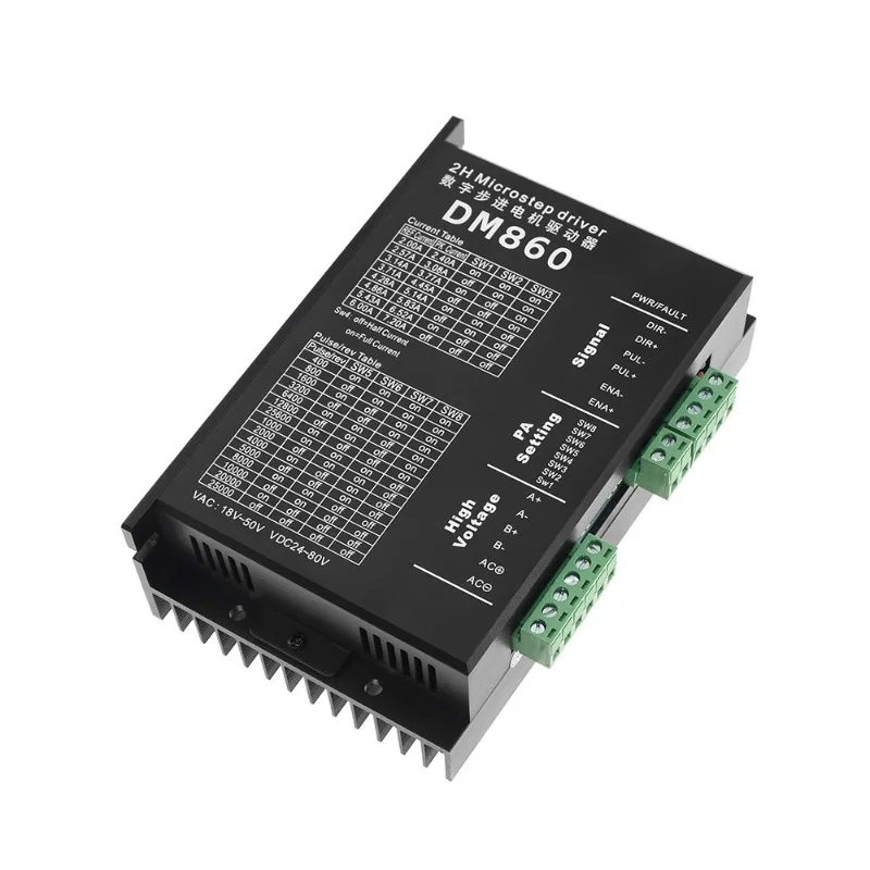 ForDM860 DMA860H Two-phase 57 86 stepper motor driver, engraving machine accessories M860 2MA860H