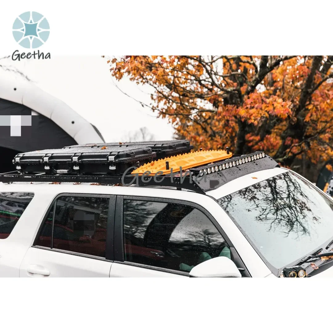 Spedking 2010-2022 High Quality Aluminum With Cross Bar Full Top Roof Rack For TOYOTA 4RUNNER 5th Gen Roo Rack