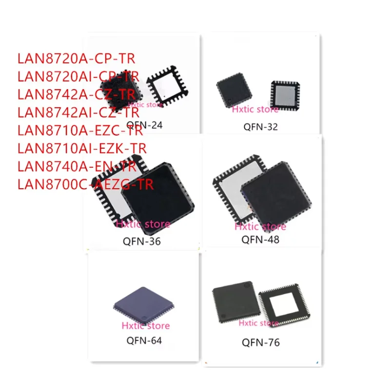 10Pcs Lan8720A-Cp-T… - image