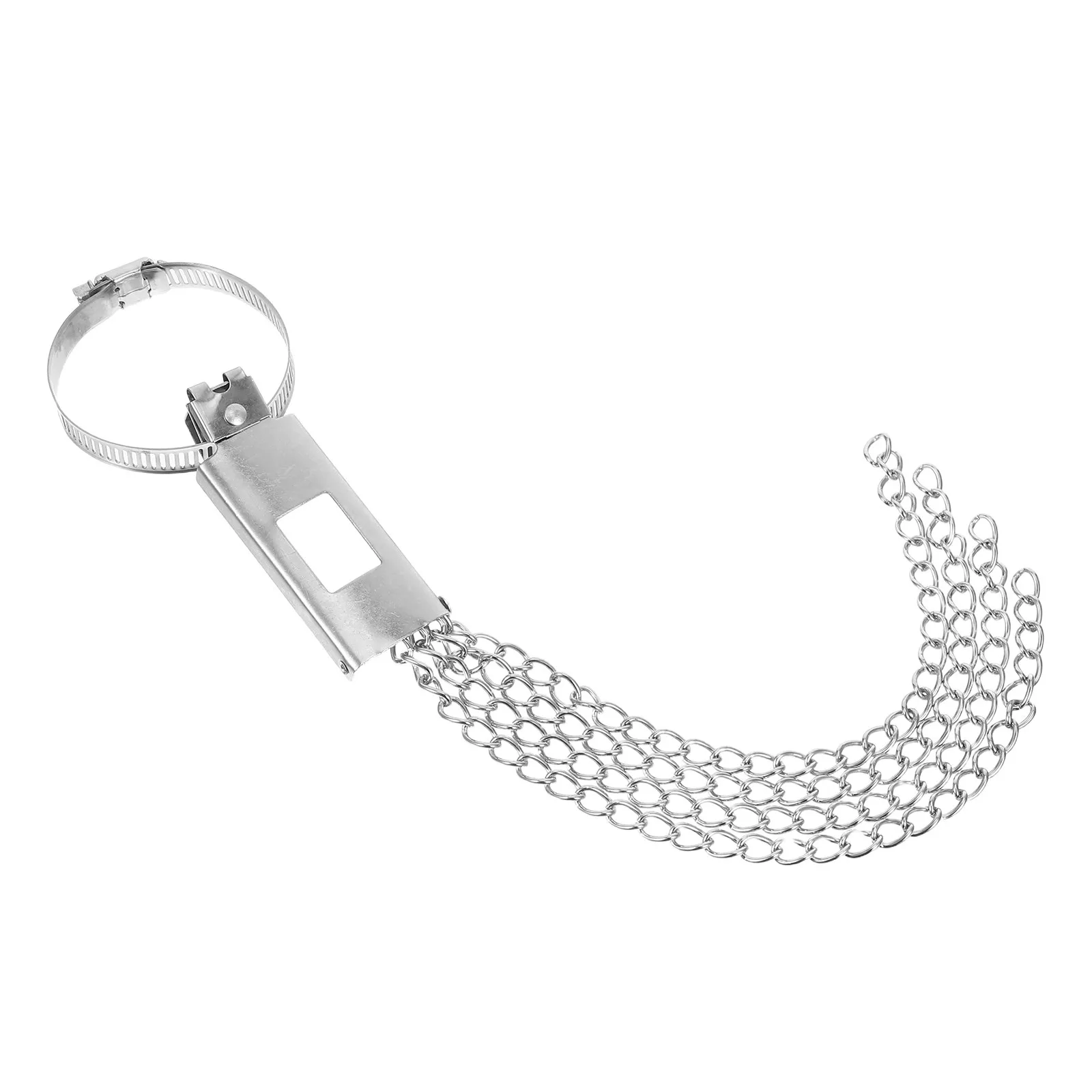 Car Electrostatic Belt Anti Static Strap Metal Chain Strip Hanging Type Ground Static Drag for Autumn Winter Electrostatic Belt
