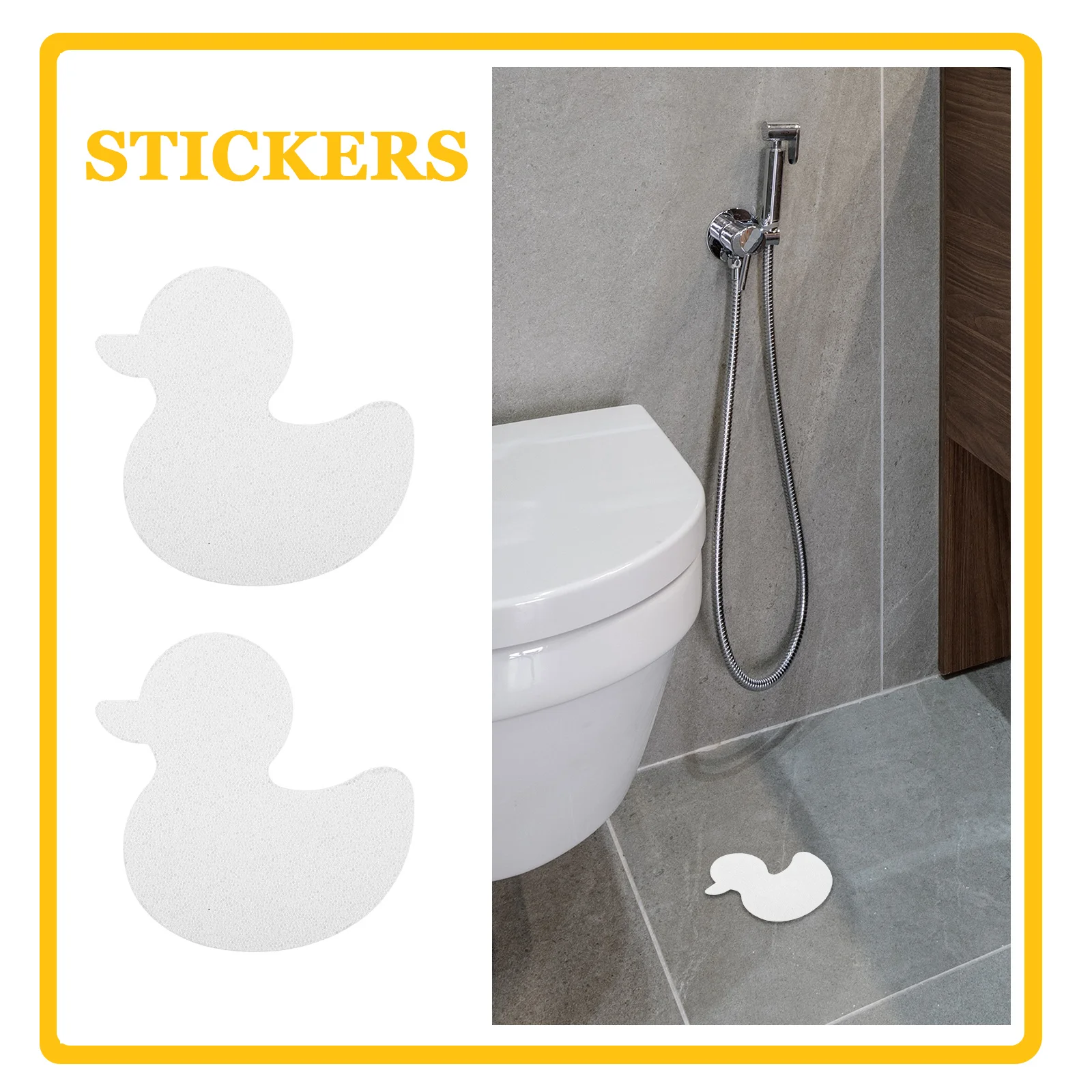 

20Pcs Bathroom Anti-Slip Stickers Cute Waterproof Shower Floor Decals for Bathtub Safety Grip Tape Non-Slip Tub