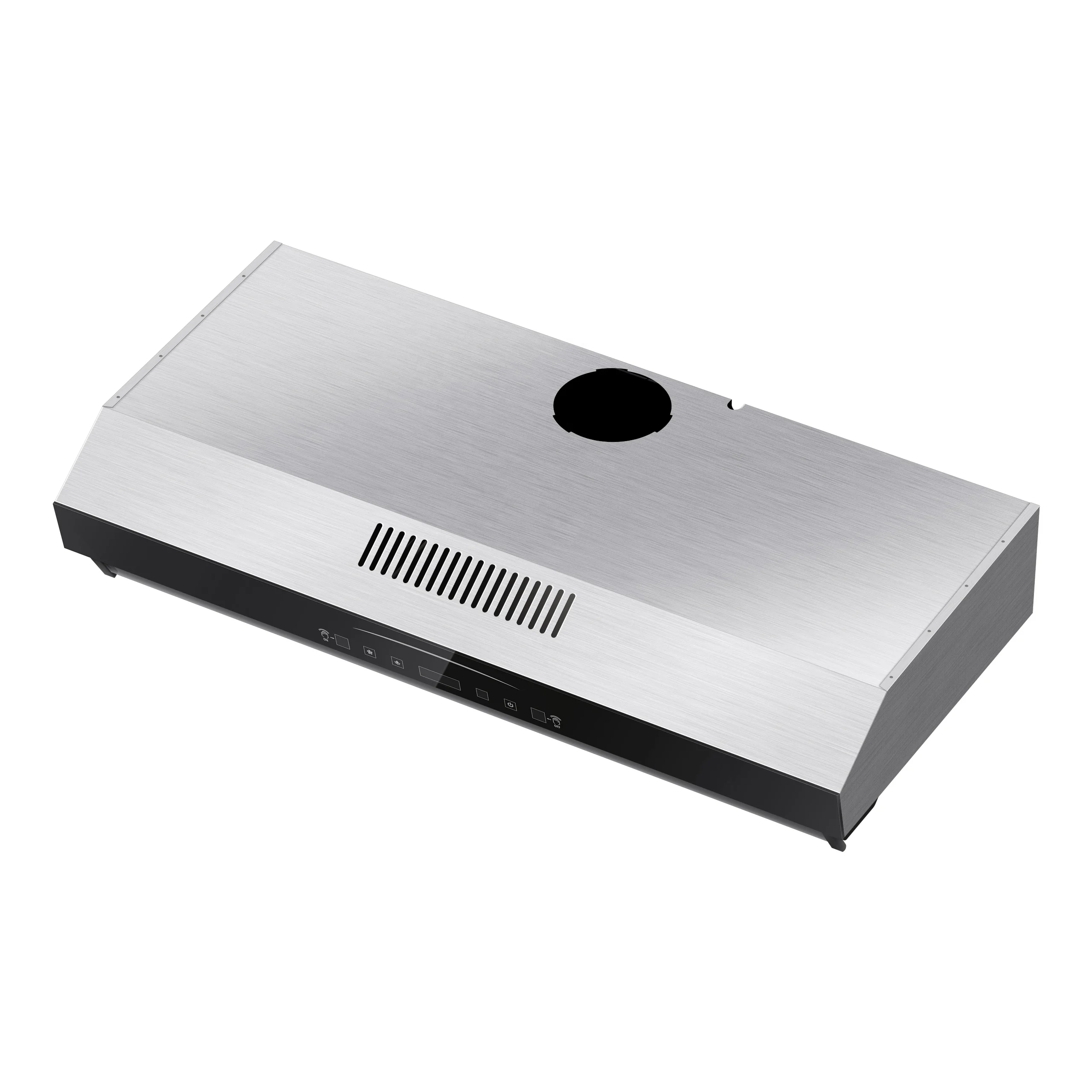 キッチンキャビネット下用ステンレス製壁掛け式レンジフード