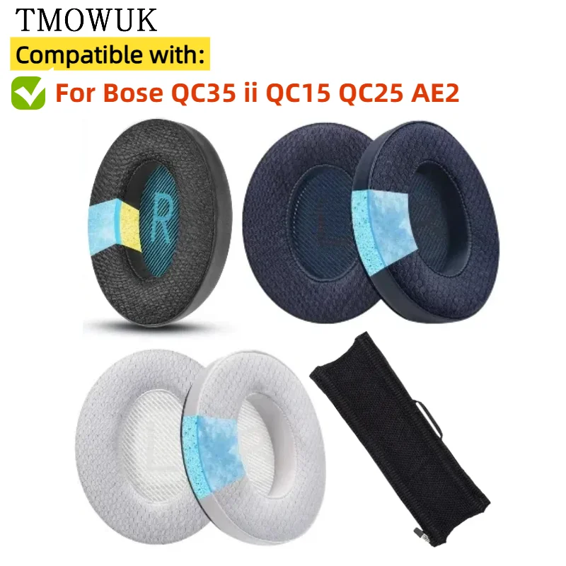

Replacement Earpads Cushion For Bose QC35 ii QC15 QC25 AE2 Headphones Memory Sponge Sleeves Cover Case Repair Parts