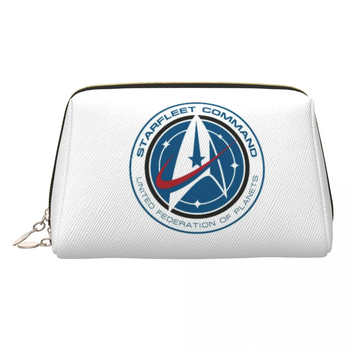 Star Treks Science Fiction TV Series Women Cosmetic Bags Travel Makeup Organizer Pouch Toiletry Storage Dopp Kit Case