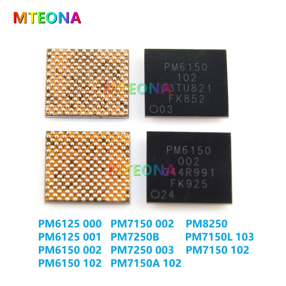 3Pcs PM6150 002 PM6150 102 PM6125 000 001 PM7150 002 PM7150A 102 PM7150L PM7250 PM7250B PM8250 Power IC