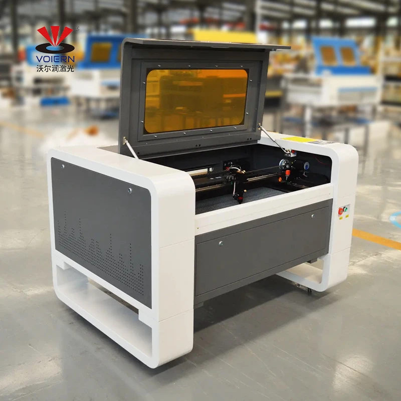Máquina de grabado y corte láser de CO2 VOIERN WR9060V2 60w 100W 130w 150w, máquina de grabado en madera, máquina de corte láser de 100w