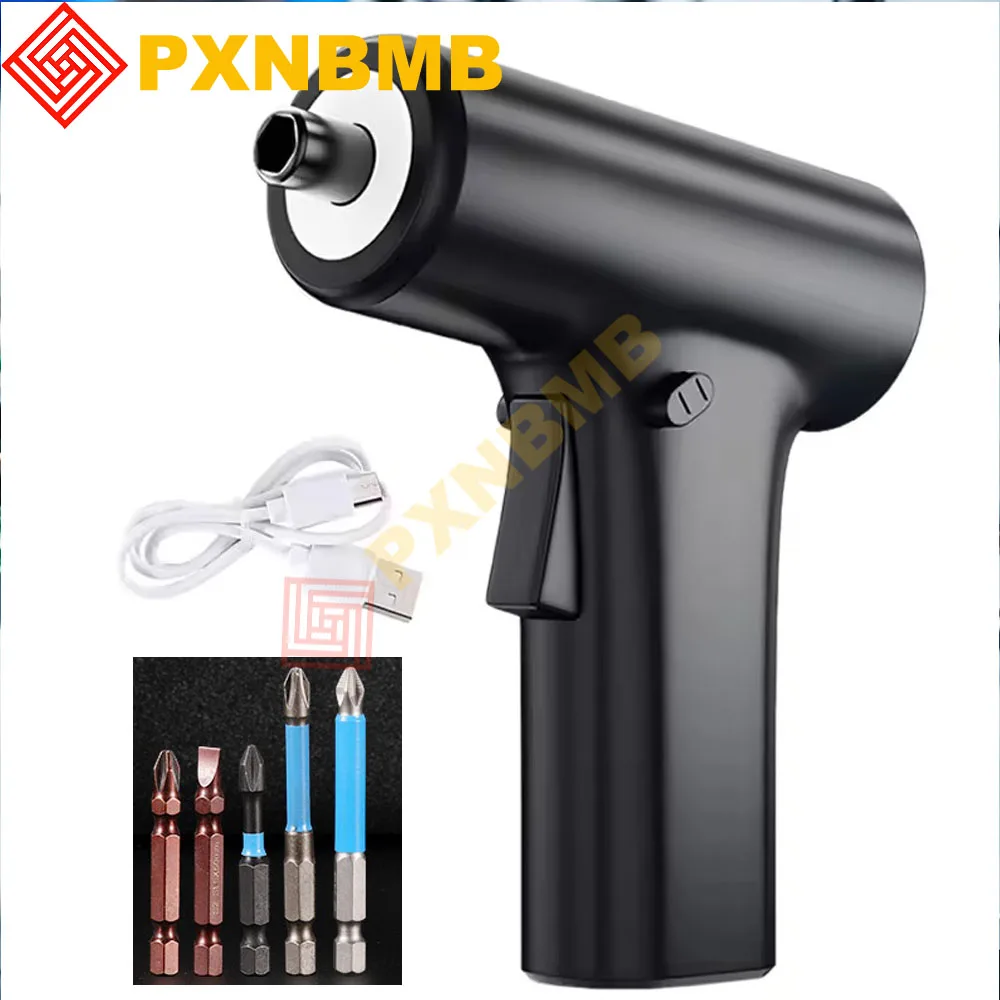 

3N.M Cordless Screwdriver Brushless 3.6V 4-LED 1200mAh Rechargeable Lithium Battery Mini Drill for Electronics Repair DIY Kit
