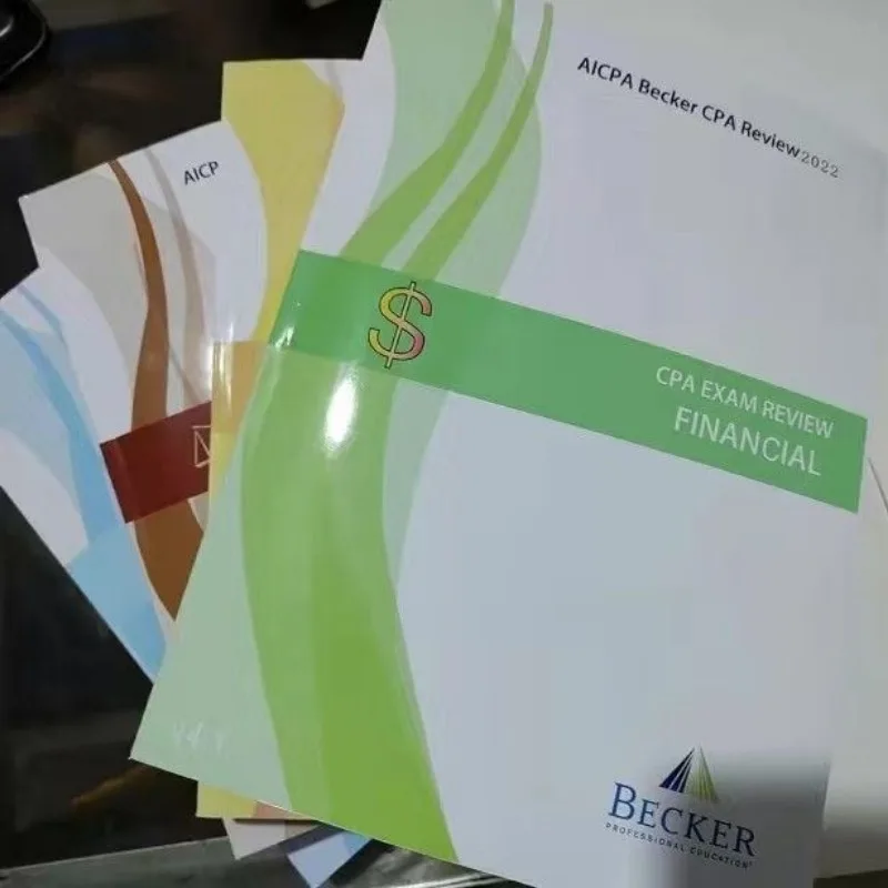 

2022 New AICPA Becker Cpa USCPA Textbook（Only Send PDF Files, Need Physical Books Contact Store Customer Service）