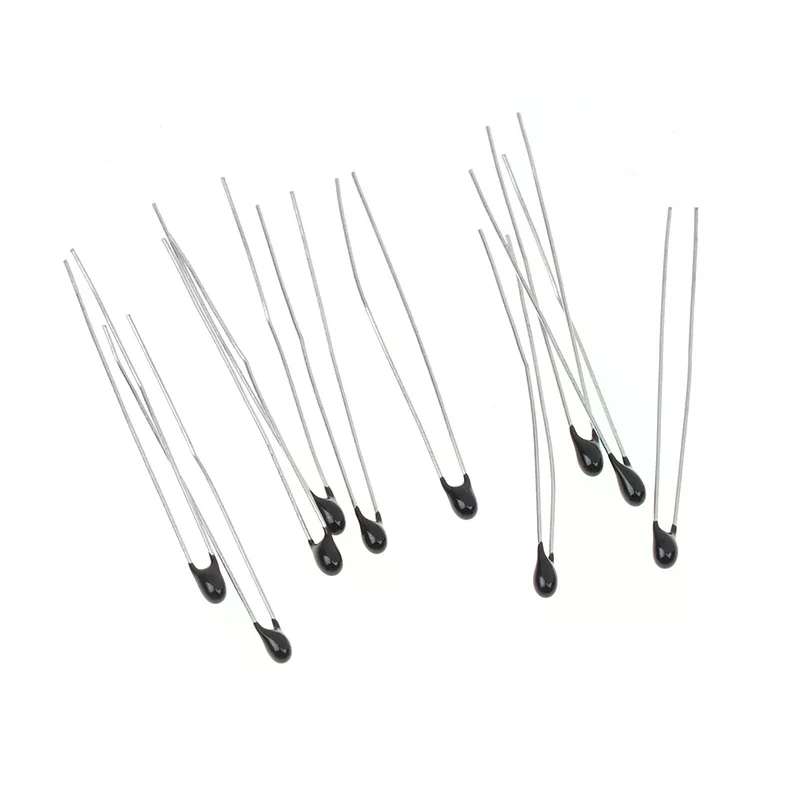 10Pcs Thermistor B3435 NTC-MF52-103F 10K  1% Temperature Sensor Thermal Resistor NTC Thermistor