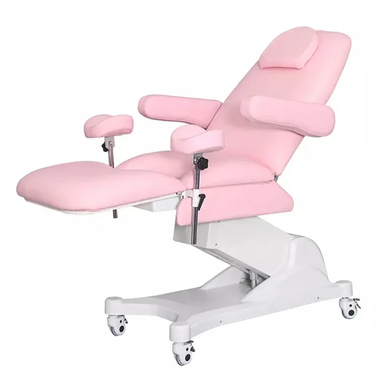 Electric Gynecological Examination Bed Electric Exam Bed with Wheels Hospital Furniture Gynecology Chair