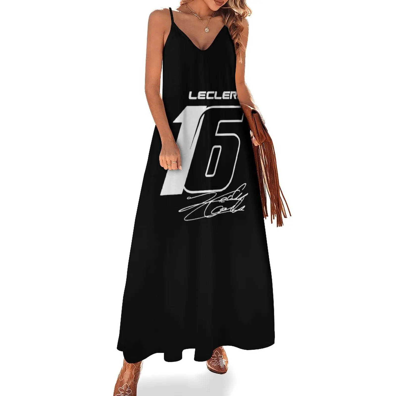 

Charles Leclerc Fans CL16 Sleeveless Dress Evening dresses Summer dresses for women