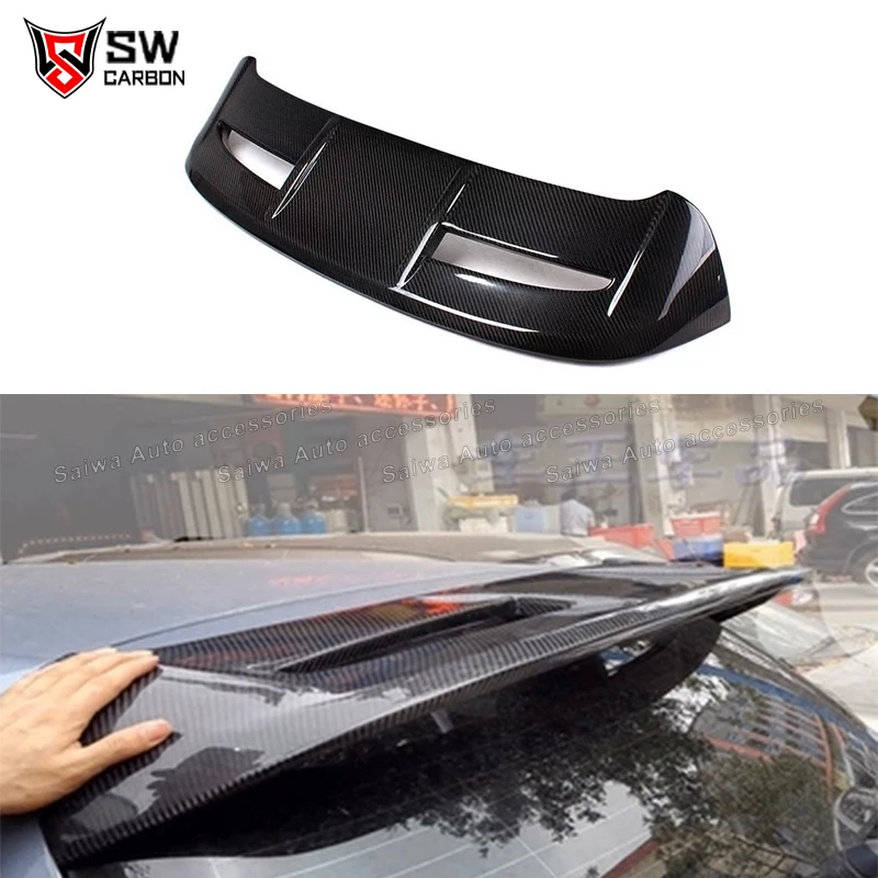 

Высококачественный задний спойлер багажника из углеродного волокна для VW Golf 6 MK6 Gti Rline Hatchback Модернизированный задний спойлер на крышу автомобиля Bodykit