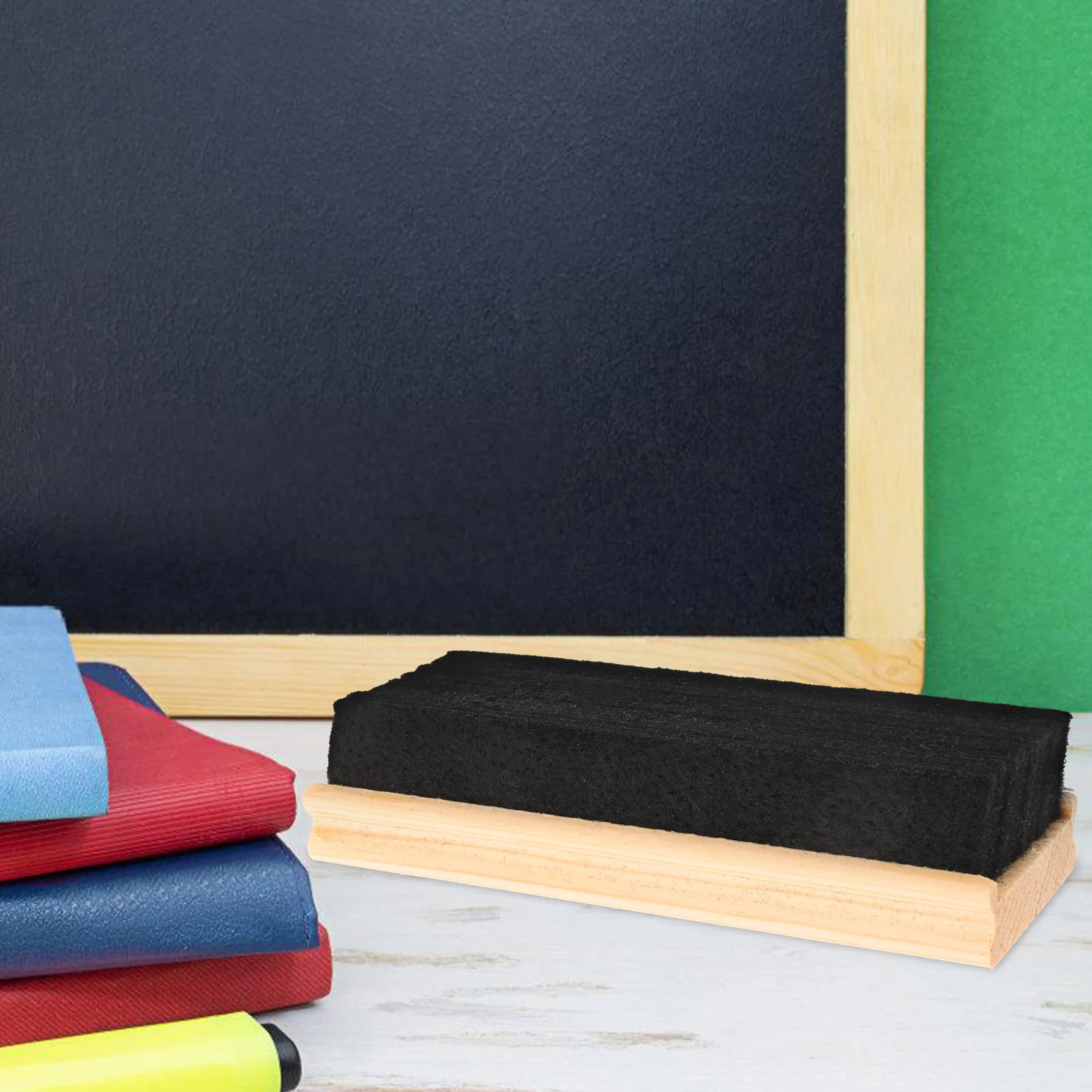 Borrachas secas de madeira, quadro branco, 5pcs