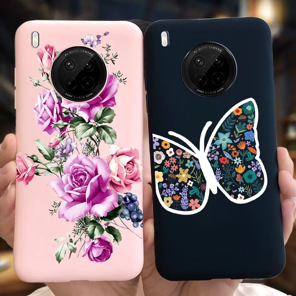 For Huawei Y9a Phone Case Fashion Landscape Soft Silicone Back Cover For Huawei Nova Y9a FRL-22 FRL-23 Funda on HuaweiY9a Bumper