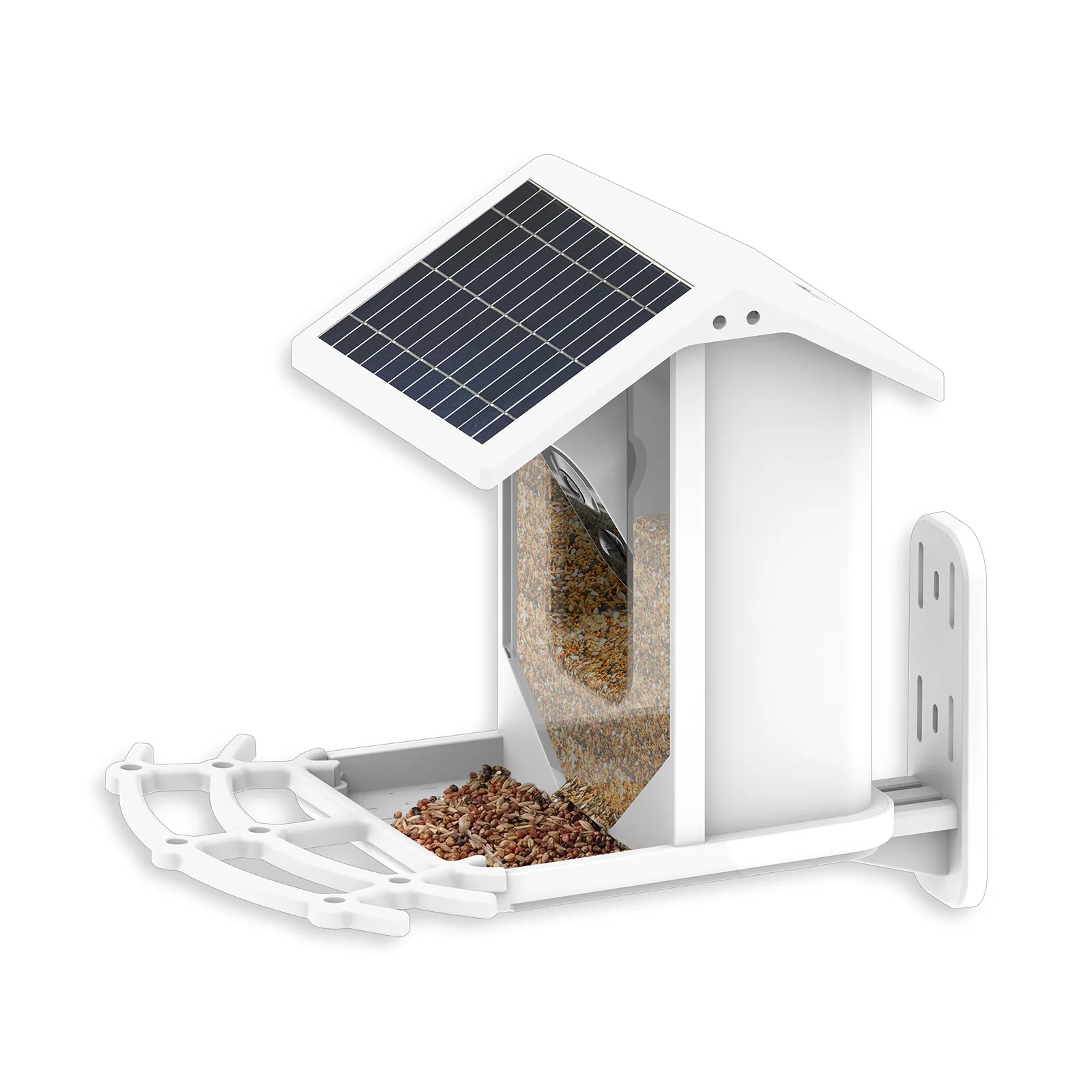 

Outdoor Solar WiFi Bird Feeder 1080P HD Camera AI Animal Identify Smart Pet Monitoring Camera Solar Charging