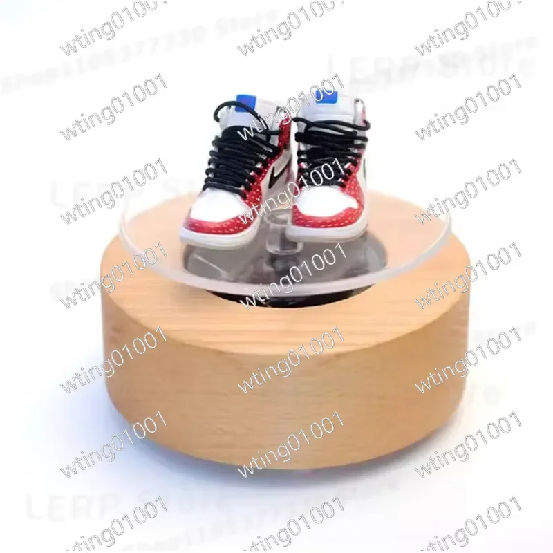 for Automatic turntable base solar rotating display stand eco friendly power free 360 degree spin showcase for jewelry