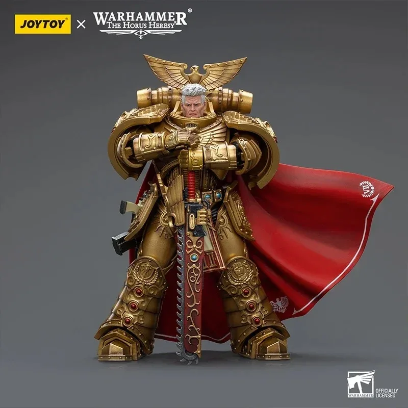 Original Genuine JOYTOY Warhammer 40k Fist of Horus Heretic Empire Rogal Dorn Seventh Legion Action Model Toy Gift