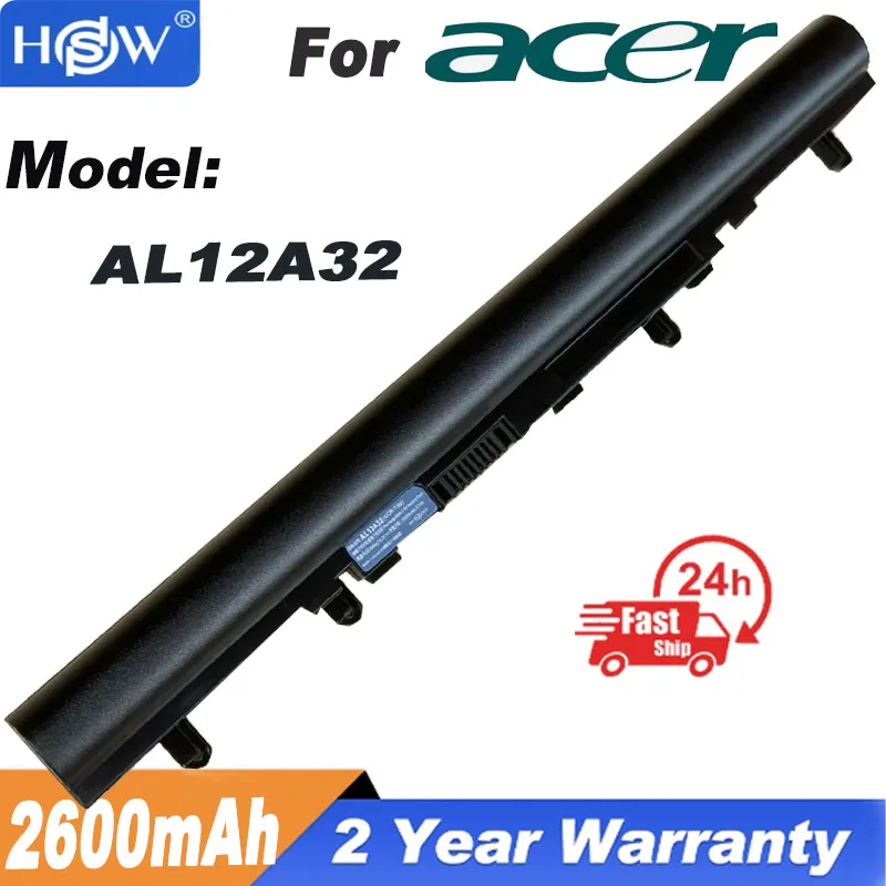 

Laptop Battery For Acer AL12A32 V5-471G V5-431 531 MS2360 MS2367 AL12A72 E1-530 E1-572G E1-470G 570G 510G Laptop Battery F