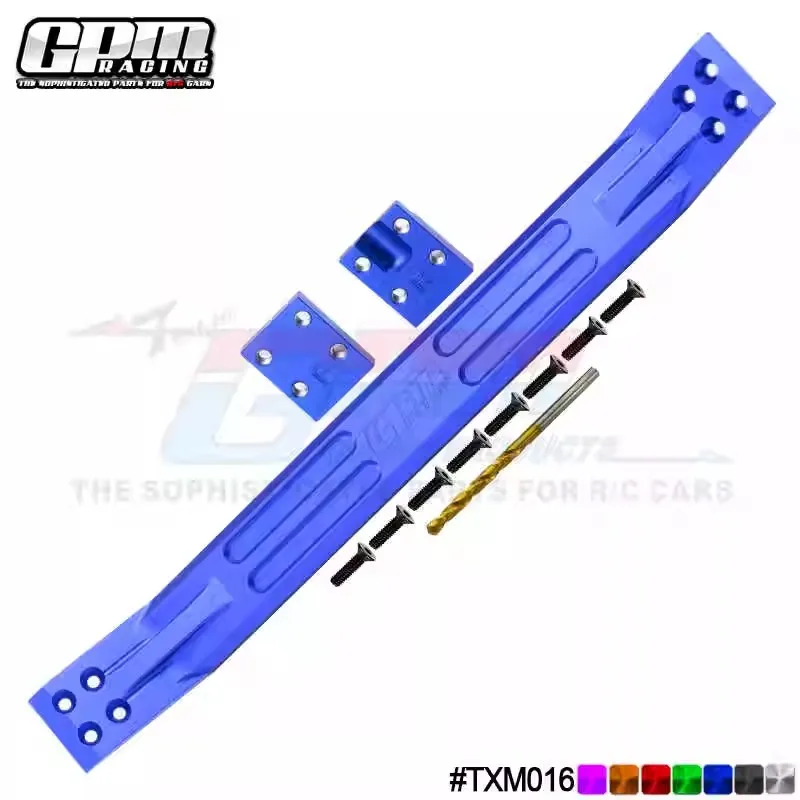 

GPM upgrade TRAXXAS-1/5 large X 6S/8S aluminum alloy 7075 chassis reinforcement ribs