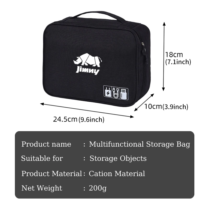 Car Trunk Fruit Food Bring Drink Multifunctional Storage Bag For Suzuki Jimny jb23 jb64 jb43 jb74 jb53 jb32