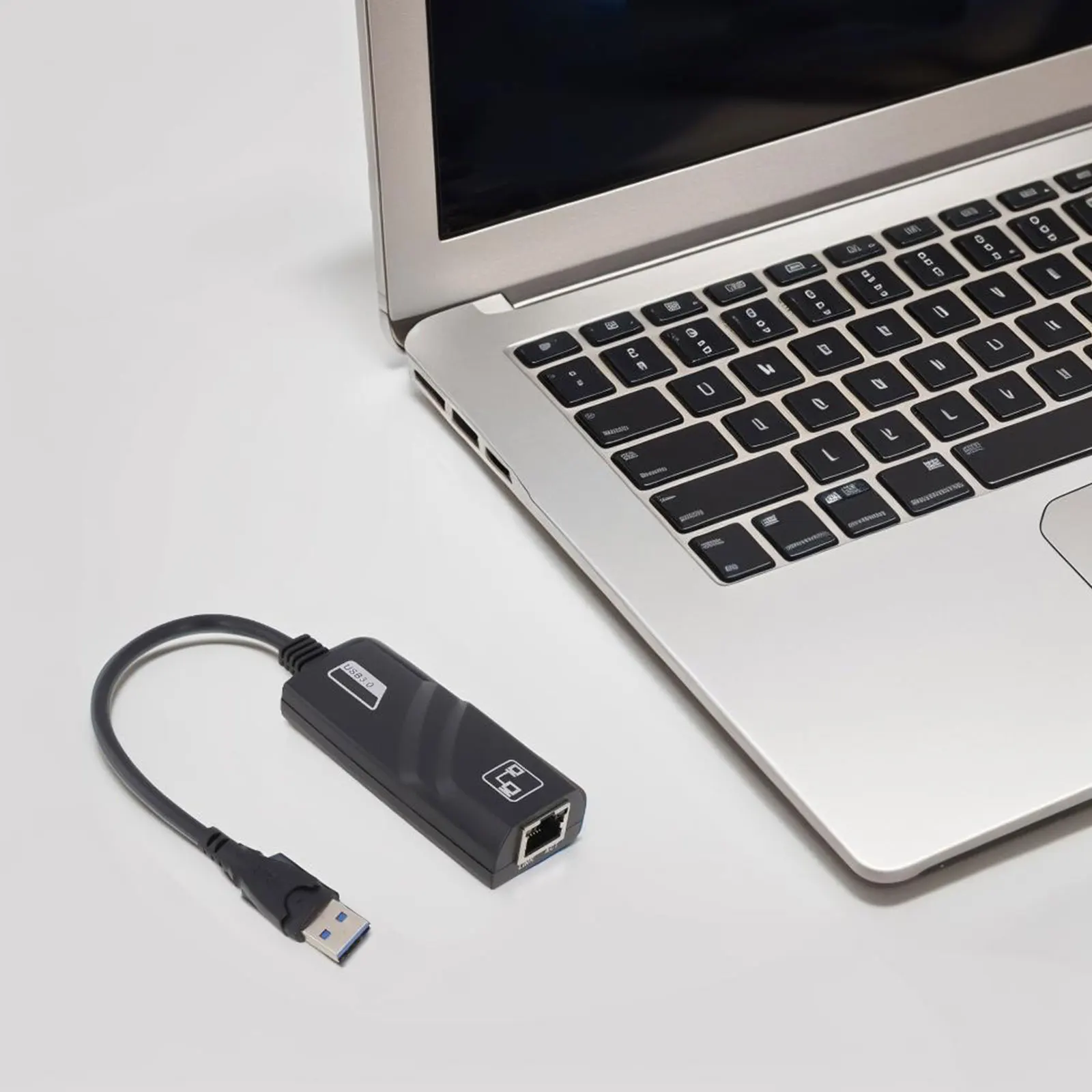 High-Speed 3.0 USB HUB Ethernet Adapter Plastic Network Card For Seamless Network Connection Fast Charge For Laptop Computer