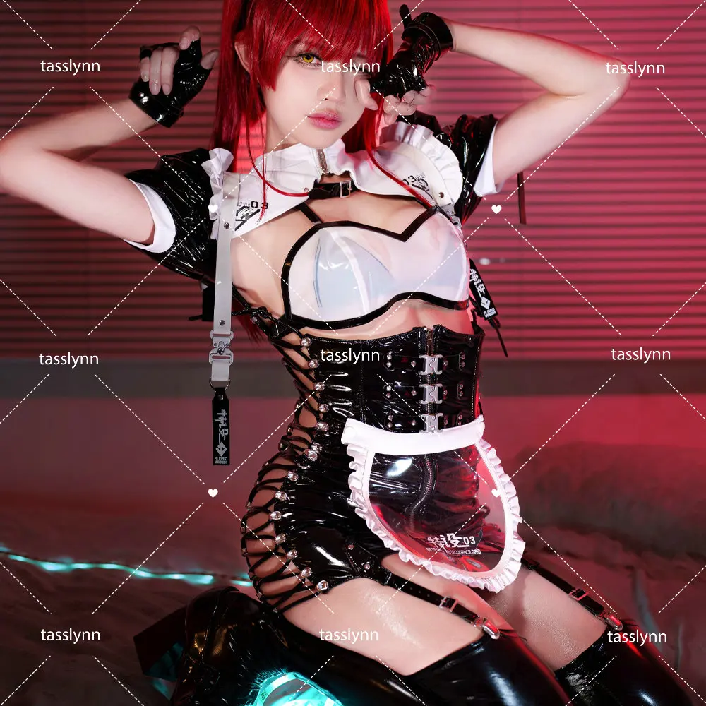 

Smart Contract AI Maid Cosplay Cat Girlfriend Cosplay Costumes JP(Origin) Dress Maid Cosplay Costume Women Leather Maid Dress