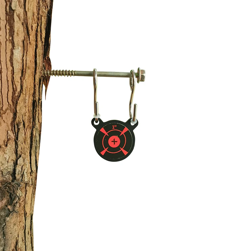 

Hanging Target 1/5" Thick 1" Air Gun Target with Slpatter Target Stickers Portable Airsoft Target BB Gun Target Slingshot Target