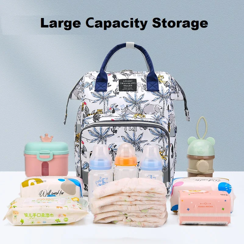 Mommy Diaper Bags Baby Stroller Hanging Bag Multifunction Mother Large Capacity Nappy Backpacks Convenient Baby Nursing Bags