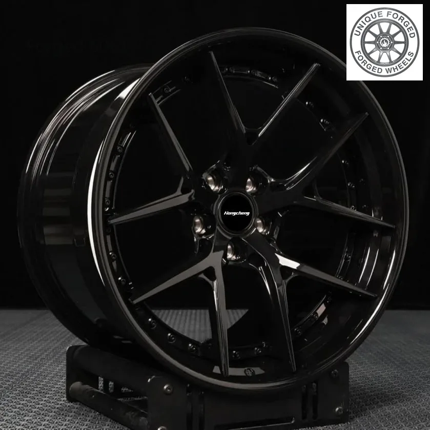 

26 Style 2-Piece 19 20 21 22 24 Inch 5X112 5X120 5X114.3 Rims Racing Chrome Alloy Forged Performance Car Rims