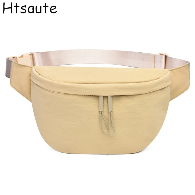 

Man Women Yellow Black Waist Bag Sport Run Fanny Pack Men Crossbody Bag Fashion Chest Bags Phone Purse Multifunction Belt Bag