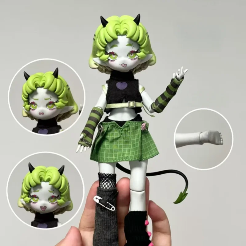 Cooze Genuine 1/8 Bhd Devil'S Horns Joint Movable Doll Blind Box