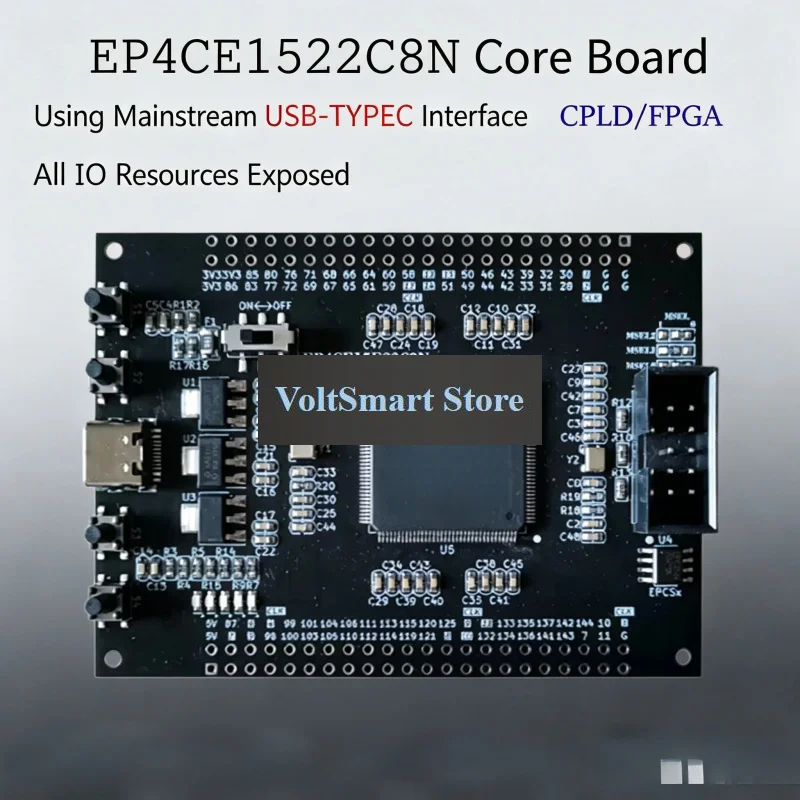 VoltSEP4CE15 EP4CE15F23C8N Altera Cyclone IV FPGA Core Development Board