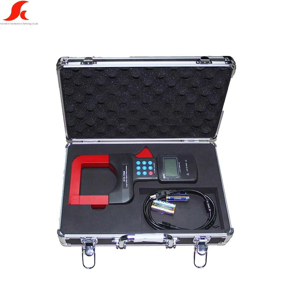 Stroomtang van groot kaliber voor AC/DC-stroomtesten en hoge precisie capaciteitsmeting