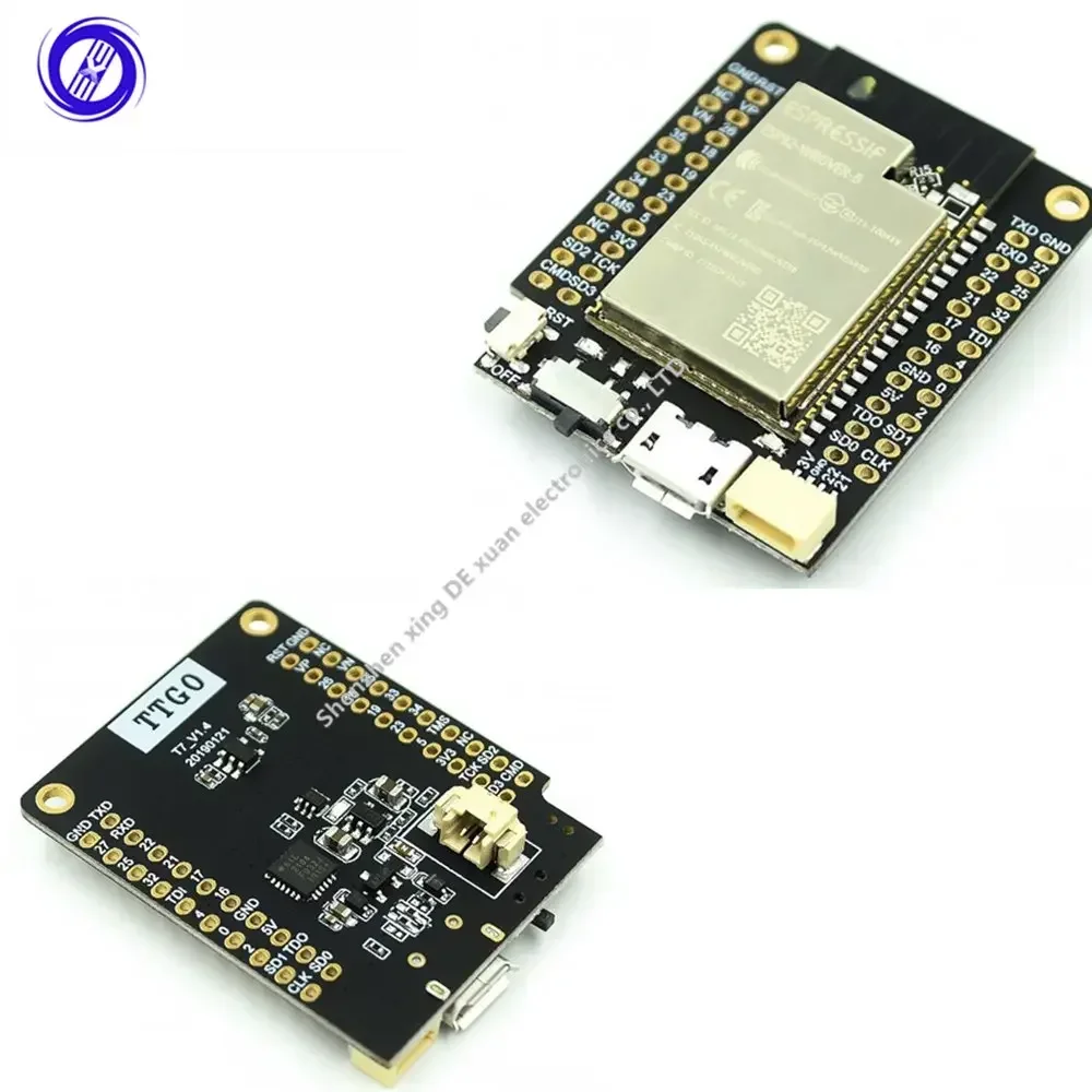 Mini32 ESP32-WROVER-B PSRAM Wi-Fi para placa de desarrollo de módulo Bluetooth para TTGO T7 V1.4