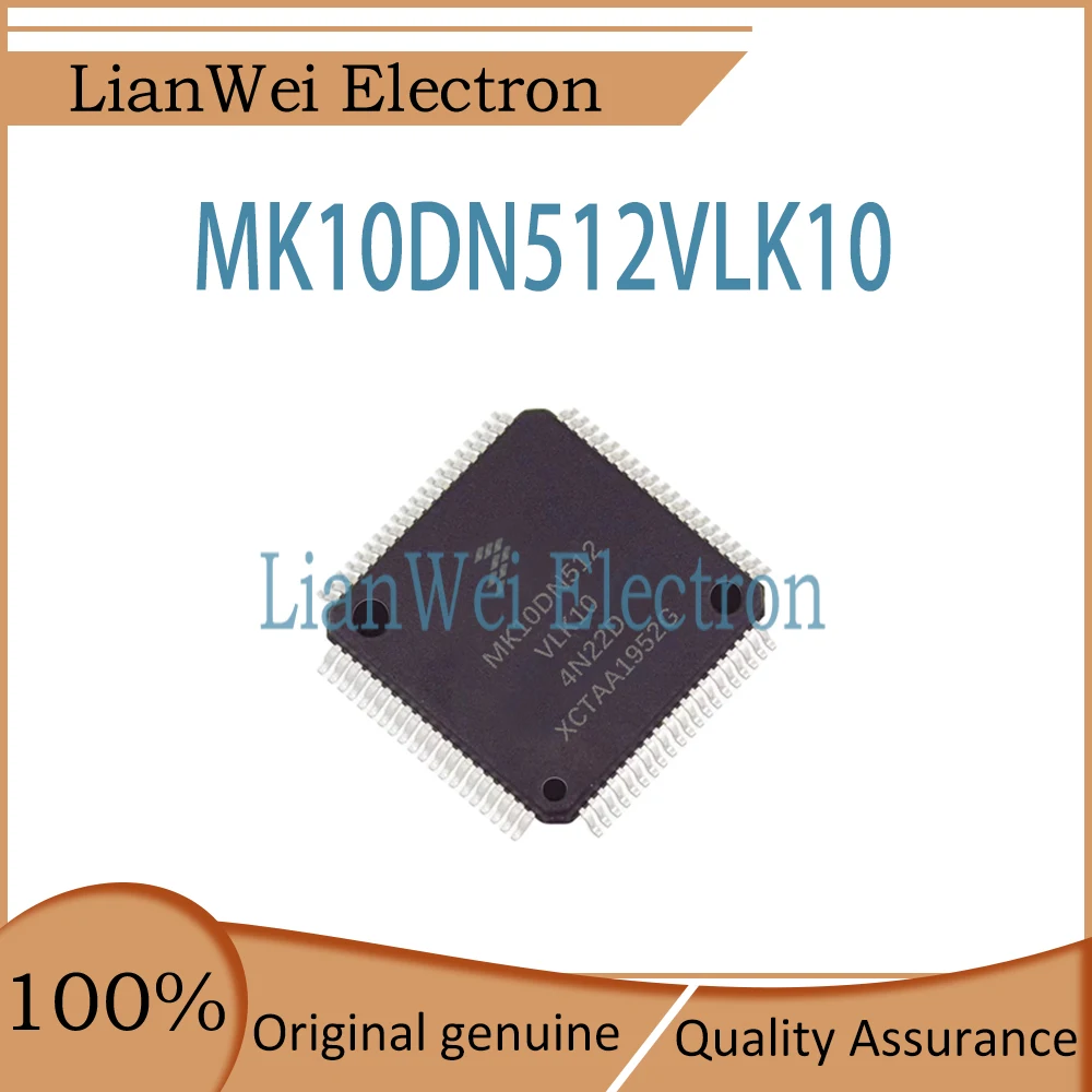 

MK10DN512 MK10DN512VLK10 IC MCU Chipset FQFP-80