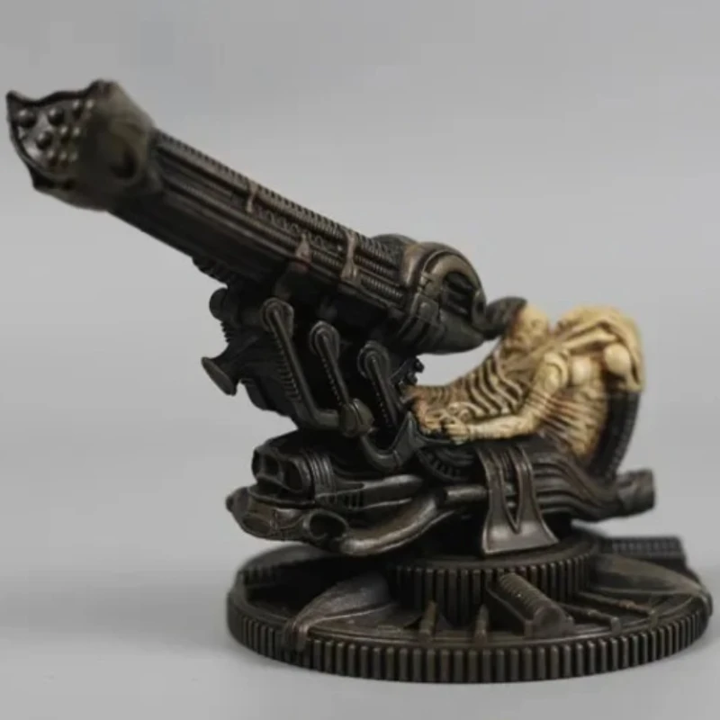 H. R. Giger AVP Prometheus Space Jockey Cannon Modell Lustige Serie Statue Harz Action Puppe Spielzeug Desktop Ornament