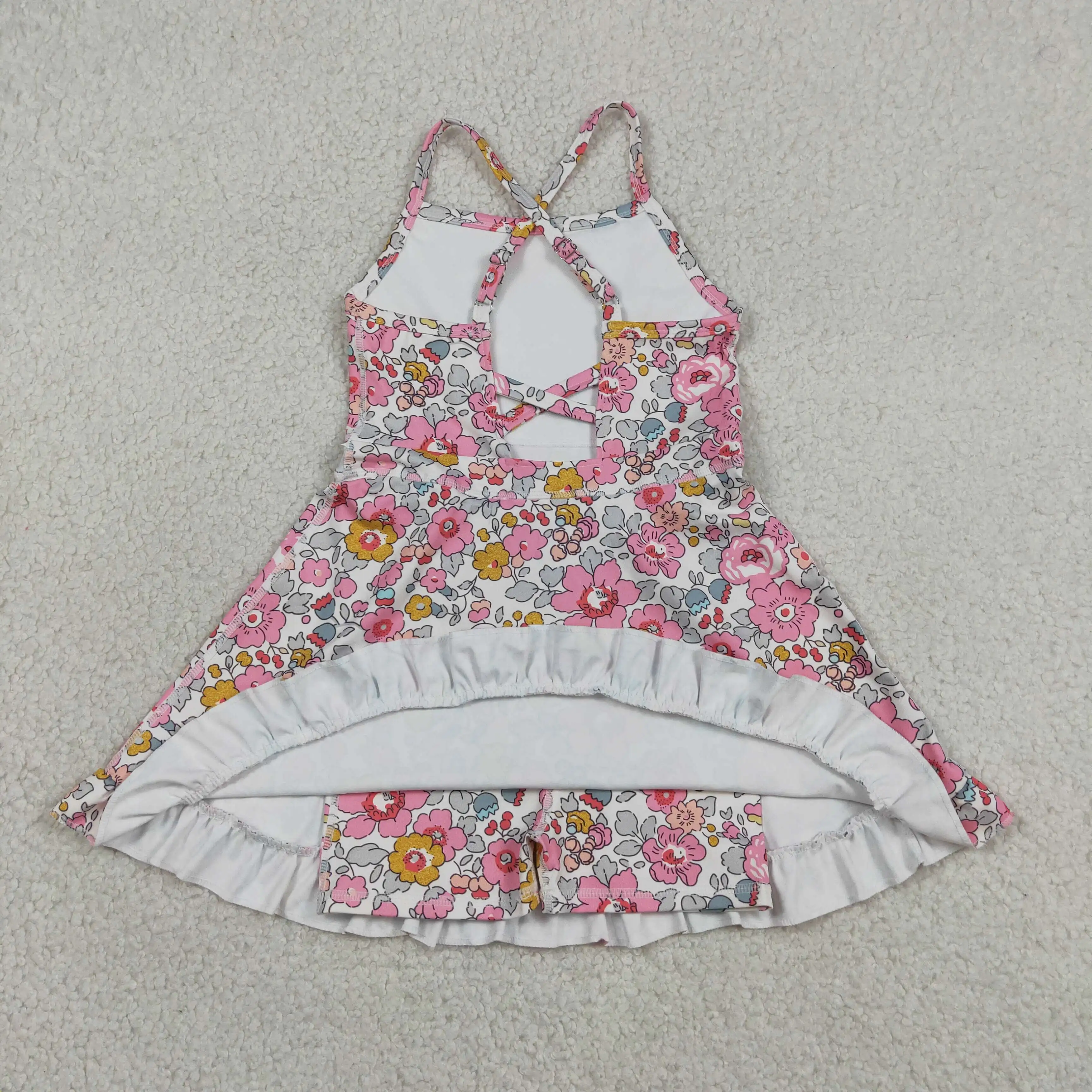 ベビーガール用卸売アクティブフラワー柄服、幼児キッズ用ノース - Baby Yoga Clothing のレビューと価格