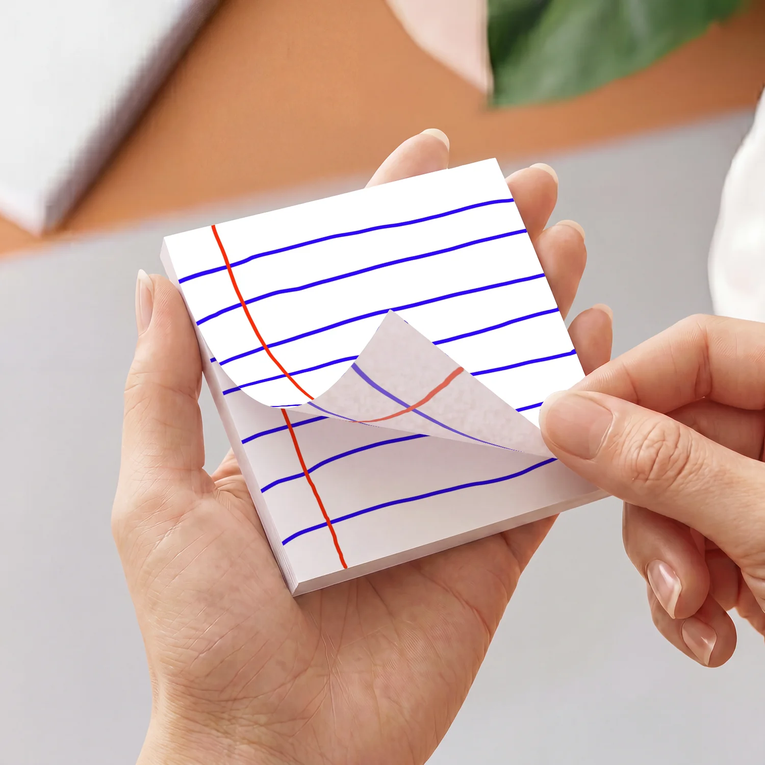 2pcs Lined Sticky Notes, Self - огляд і ціна Sticky Note Dispenser