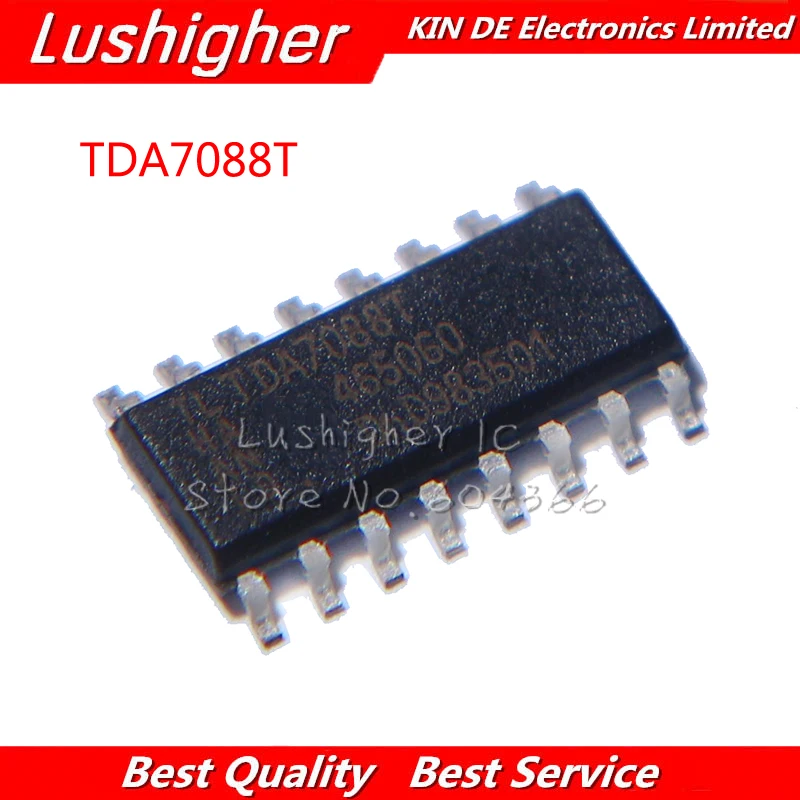 10pcs TDA7088T TDA7088 SOP-16 7088T SOP