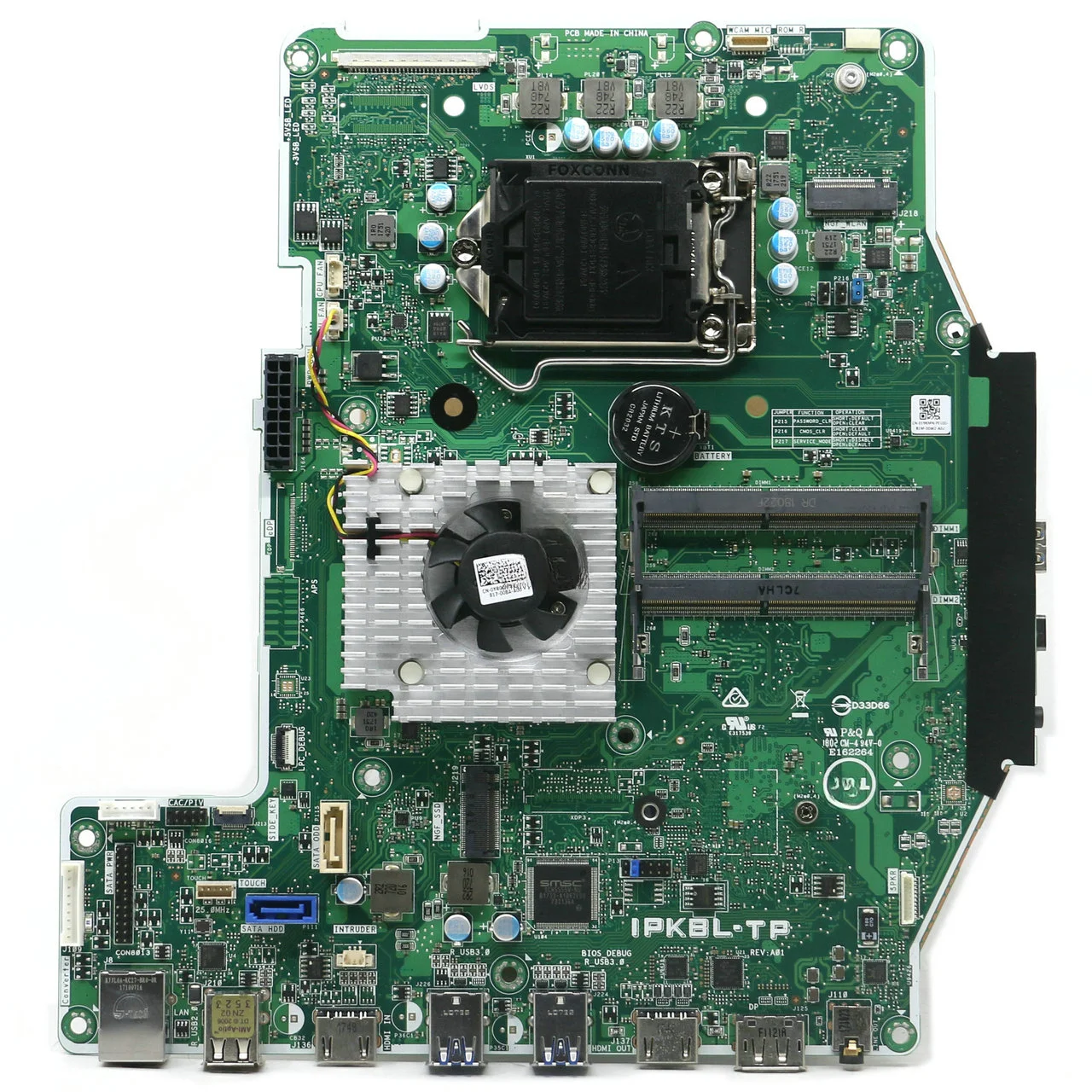 

FOR DELL Optiplex 7450 AIO All-In-One Motherboard CP116 0CP116 CN-0CP116 IPKBL-TP LGA1151 EDP Screen Interface 100% Tested