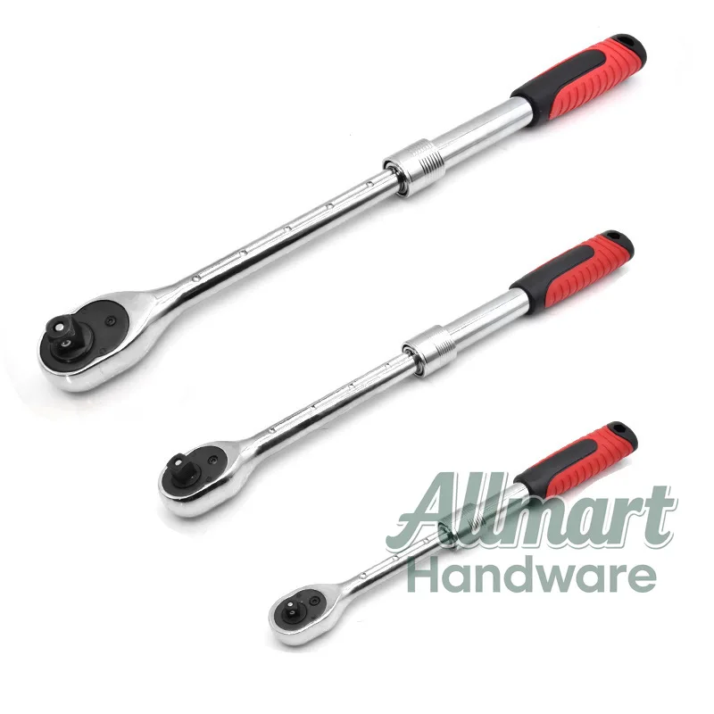 

Автоматический телескопический трещоточный ключ, быстросъемный ключ для авторемонта 1/2\", 3/8\", 1/4\", инструмент для обслуживания автомобилей