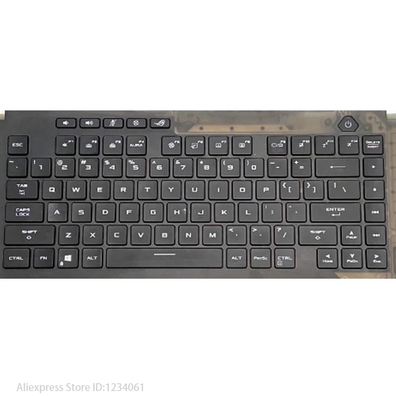 Replacement Keycap Key For Asus ROG Strix SCAR G533 G533ZS G533ZM G533ZX G533QS Laptop Keyboard KEY & Clips