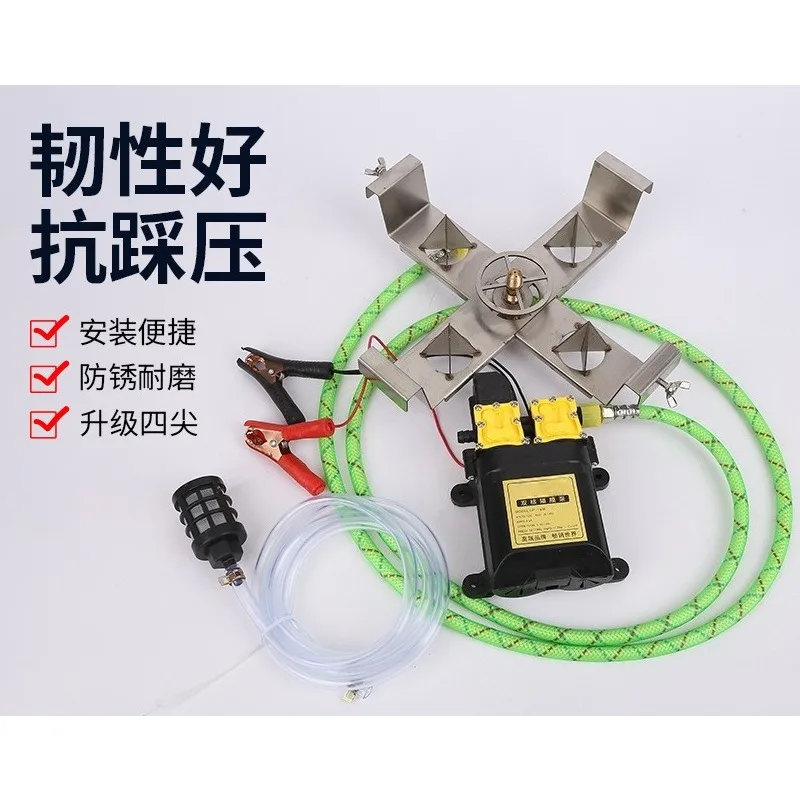 Bottle Opener & Washer, Stainless Steel High Pressure Bottle Rinser for Drone Crop Protection