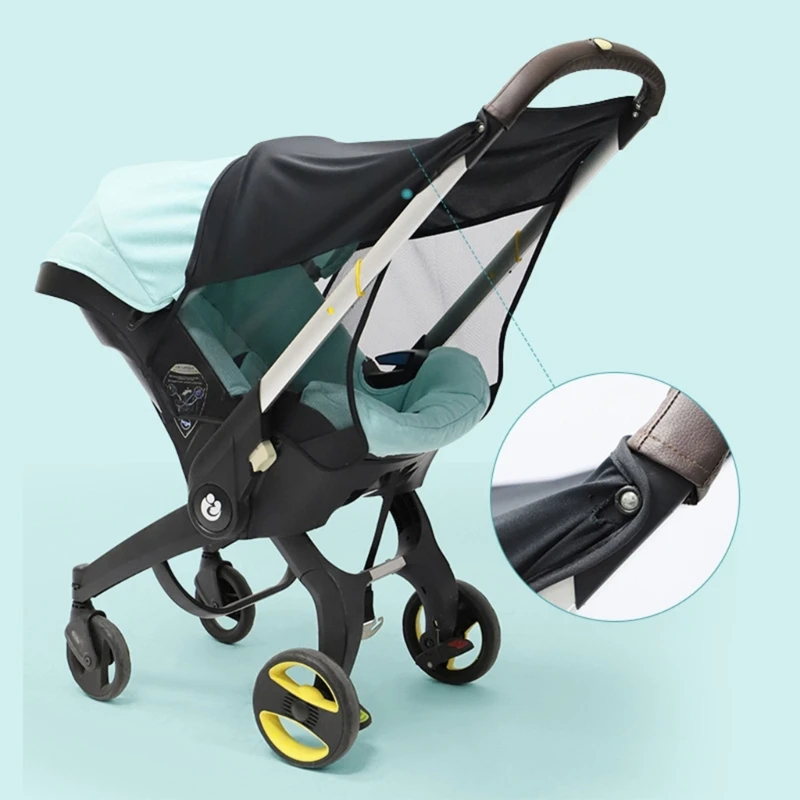 B2EB Pram Buggys Sun Canopy عربة الأطفال واقٍ من الشمس وعربة الأطفال الرضع واقٍ من الشمس